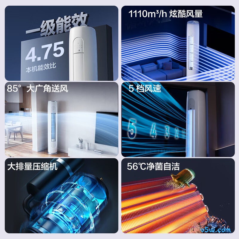 格力 KFR-50LW/JHFNhAa1Bj 2匹空调图片