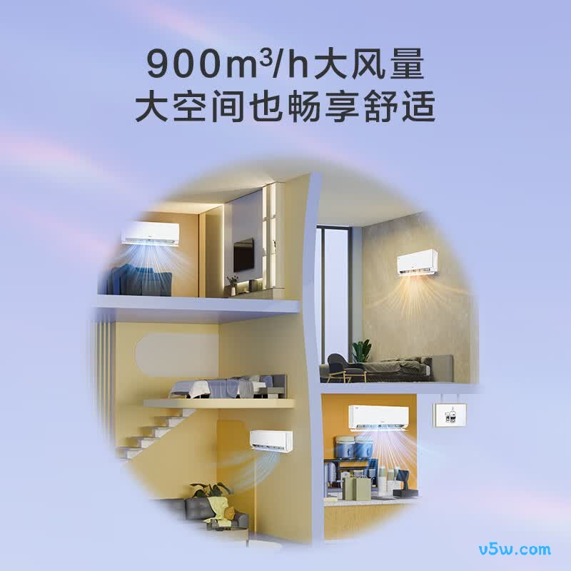 海尔 KFR-50GW/J500-1 2匹空调图片