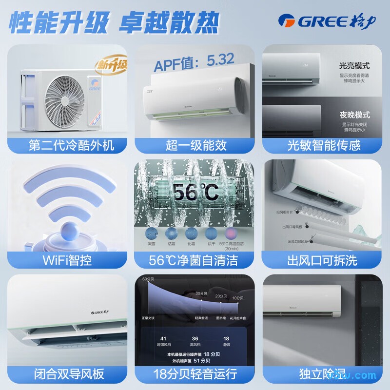 格力 KFR-35GW/NhAh1BG 1.5匹空调图片