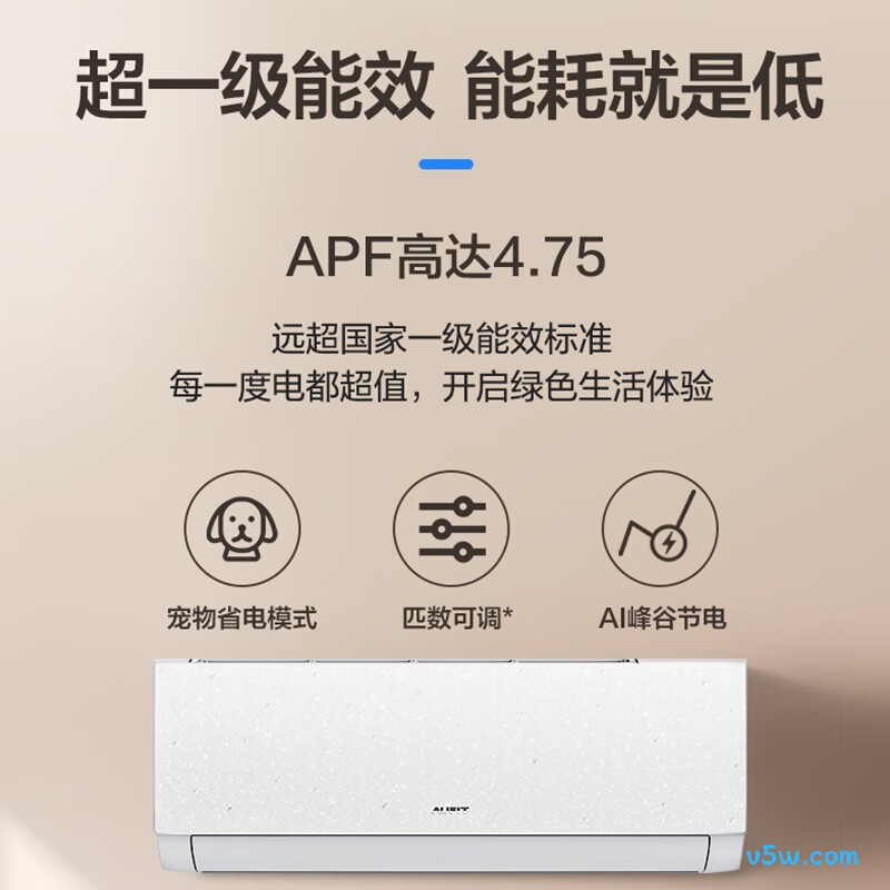 奥克斯 KFR-46GW/BpR3AFEA1(B1) 2匹空调图片