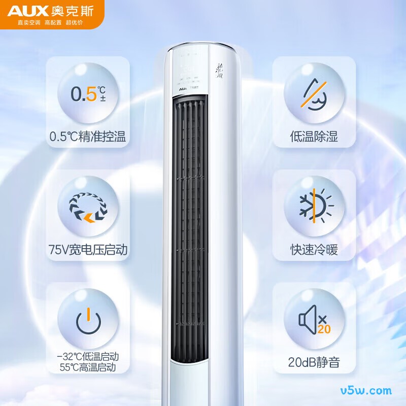 奥克斯 KFR-72LW/BpR3AQF19(B1) 3匹空调图片
