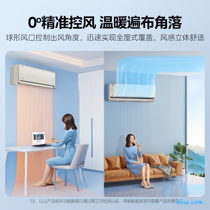 美的 KFR-35GW/N8MXJ1 1.5匹空调图片