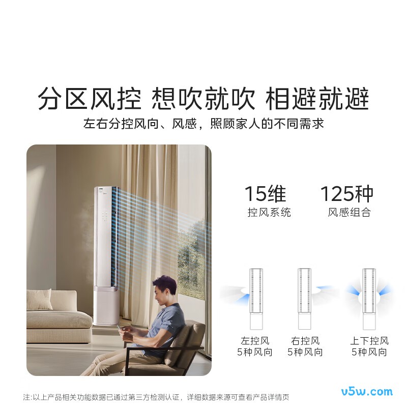 美的 KFR-72LW/N8WF1 3匹空调图片