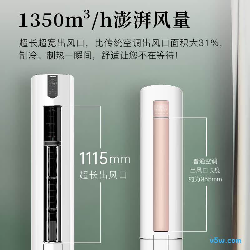 长虹 KFR-72LW/ZDFCW1+R1 大3匹空调图片