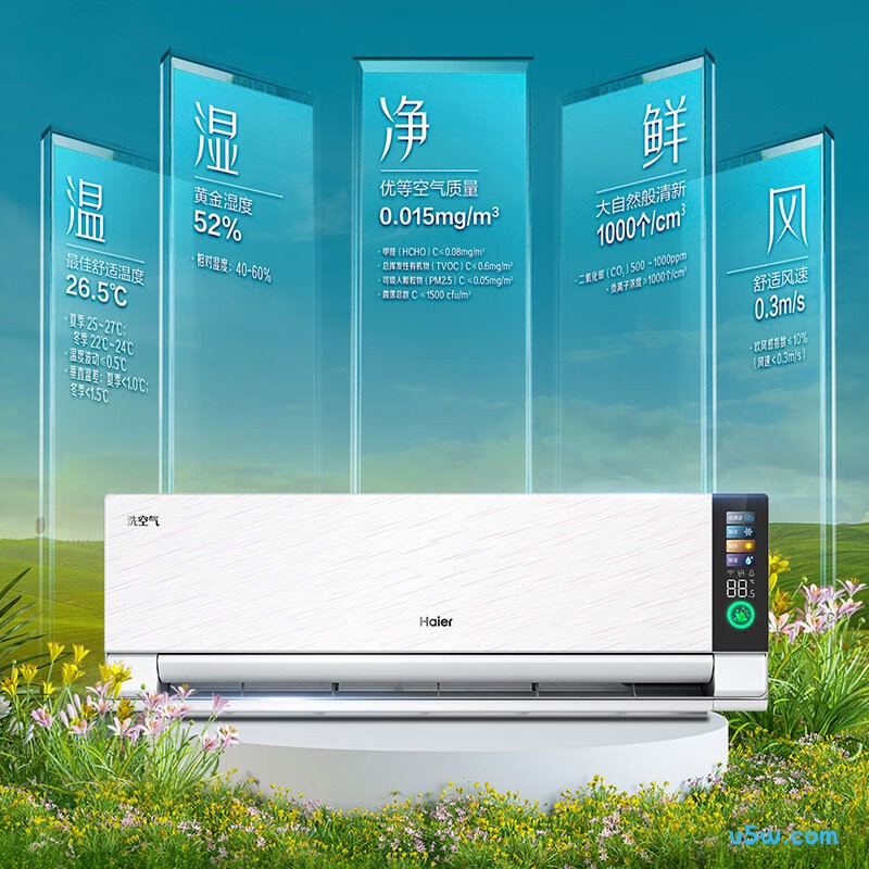 海尔 KFR-35GW/A4GAB81U1 1.5匹空调图片