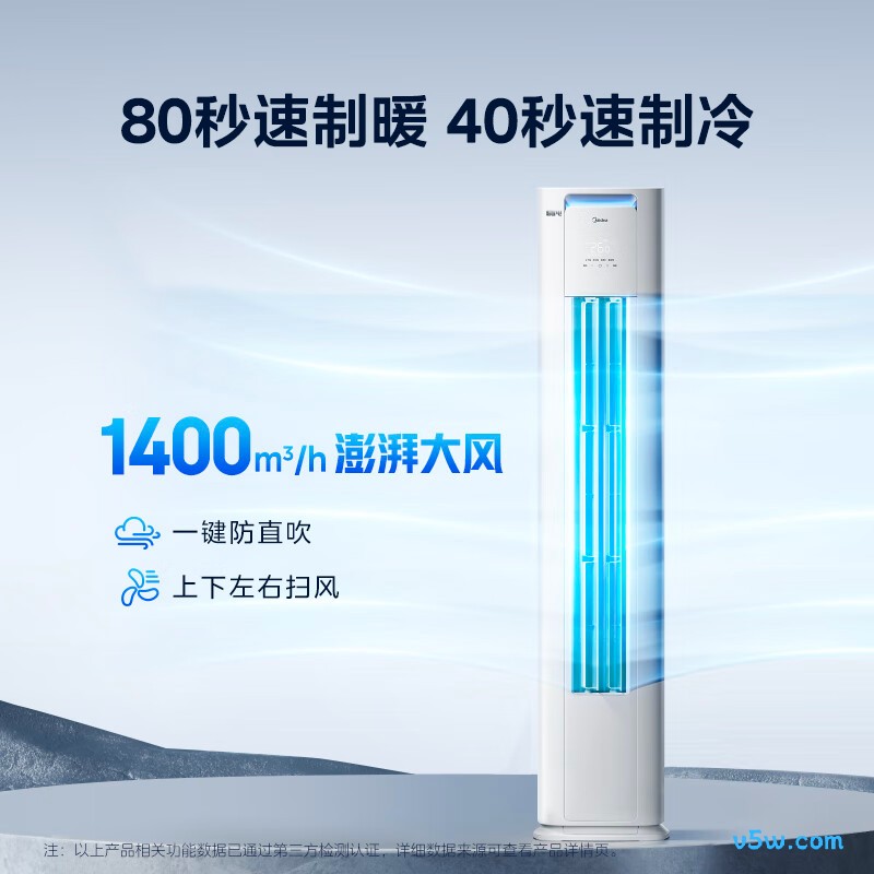 美的 KFR-51LW/N8KS1-1P 大2匹空调图片