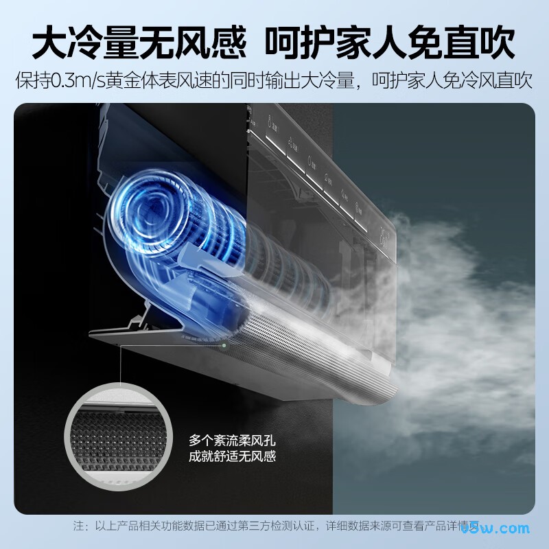 美的 KFR-35GW/T3 大1.5匹空调图片
