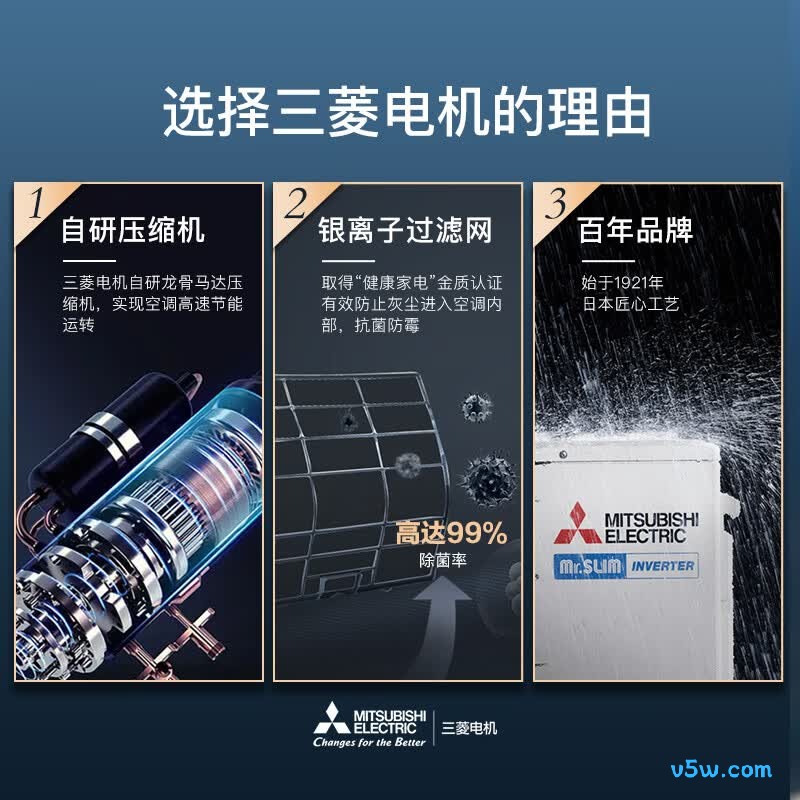 三菱 MSZ-LZ12VF 1.5匹空调图片