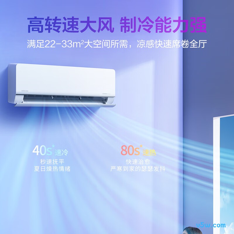 华凌 KFR-50GW/N8HL1-A 大2匹空调图片