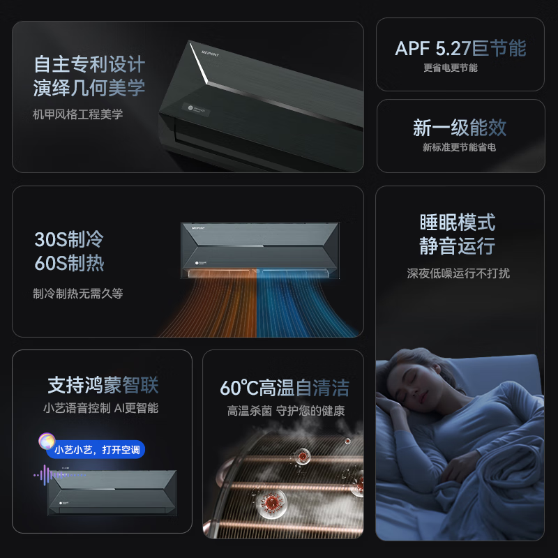 美邦 MAC35V1T2HR(Pro) 1.5匹空调图片