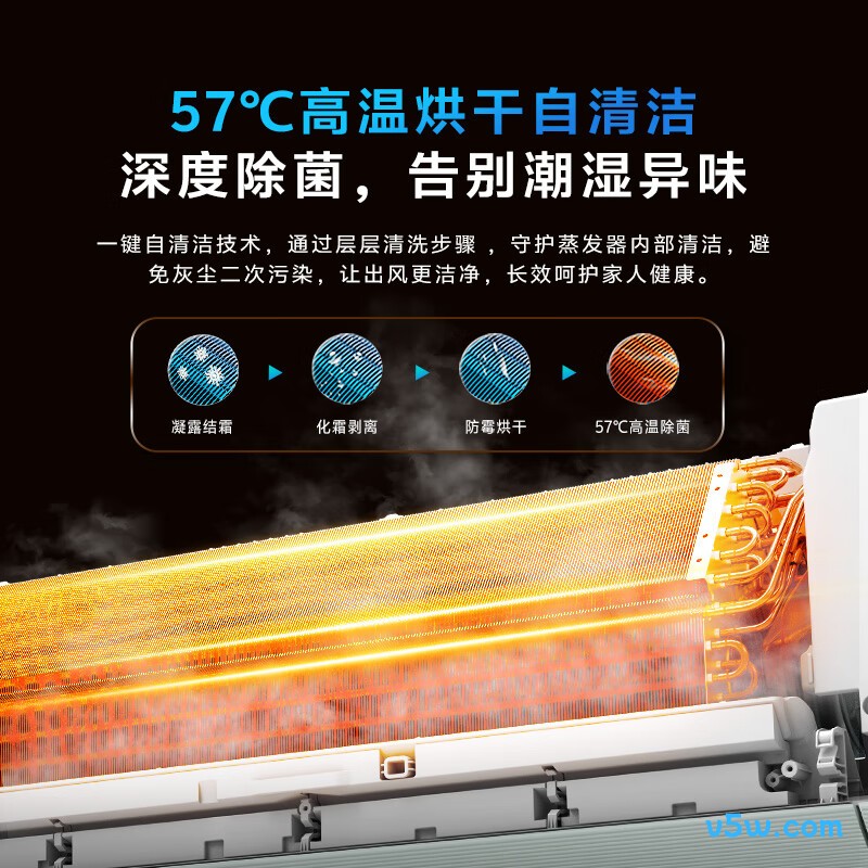 美菱 KFR-35GW/MGW1KR1 1.5匹空调图片