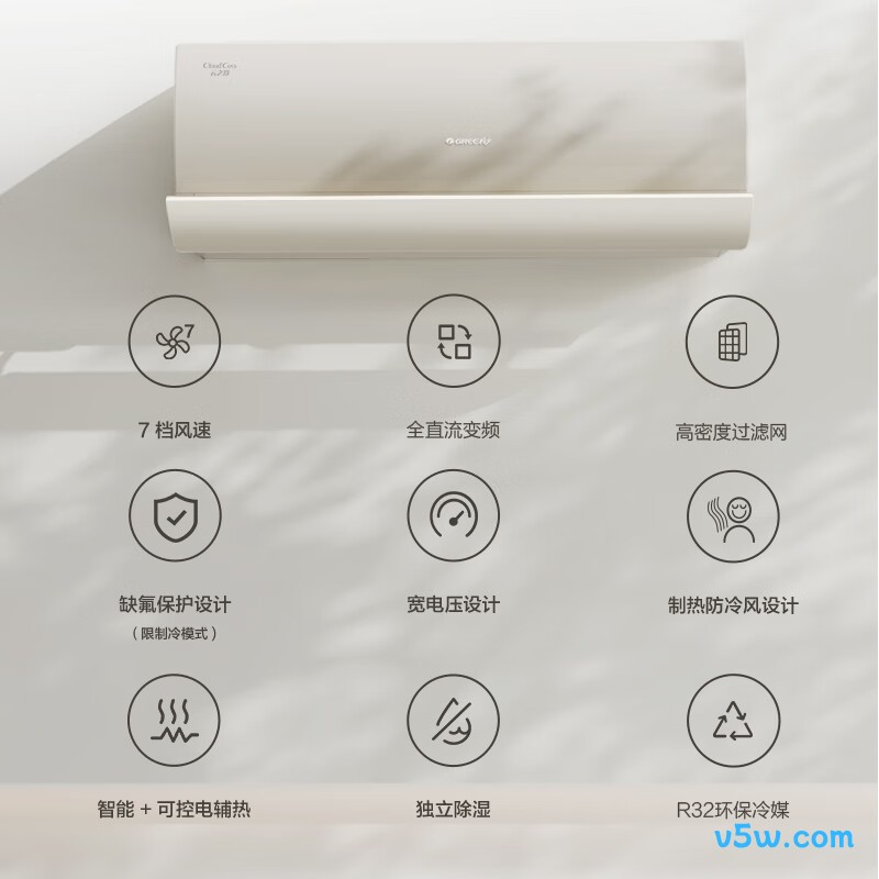 格力 KFR-35GW/NhGn1BG 1.5匹空调图片