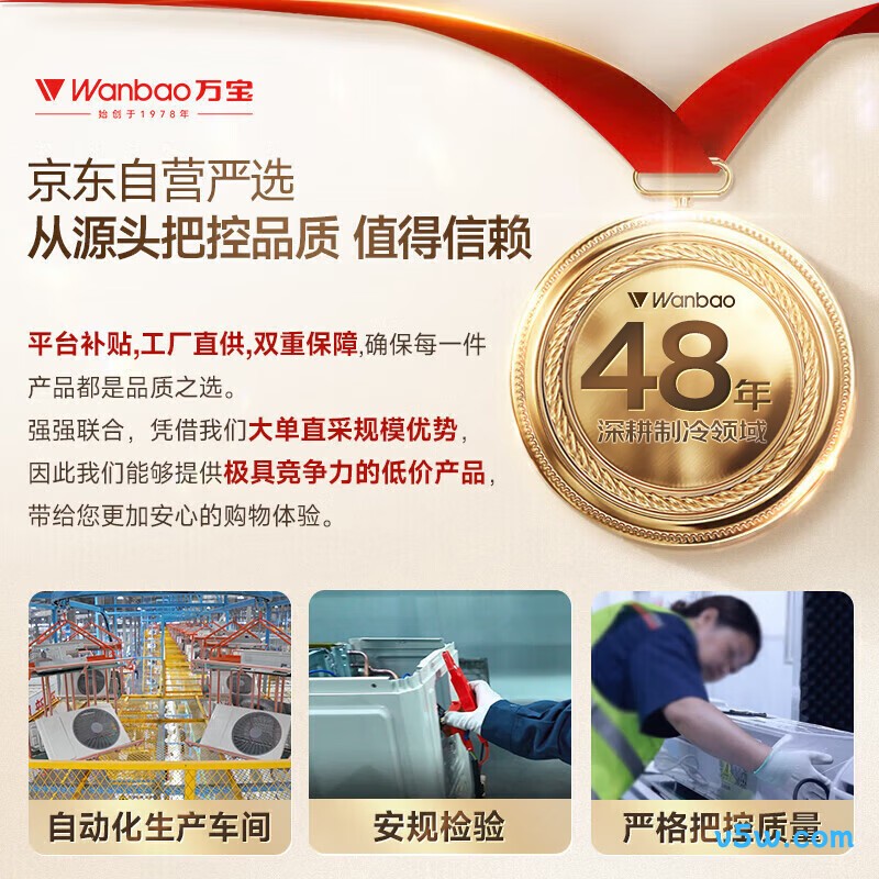 万宝 KFR-70GW/BPWB2-N1 3匹空调图片