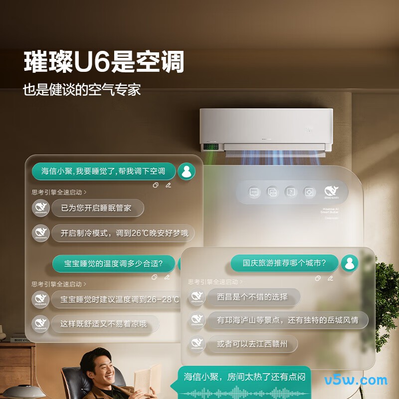 海信 KFR-35GW/U61-1 1.5匹空调图片