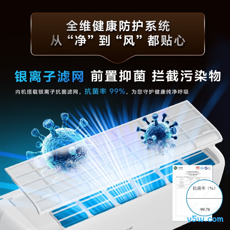 美菱 KFR-35GW/MGW1KR1 1.5匹空调图片