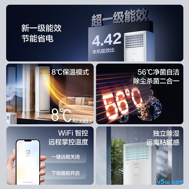 格力 KFR-72LW/NhGh1BG 3匹空调图片