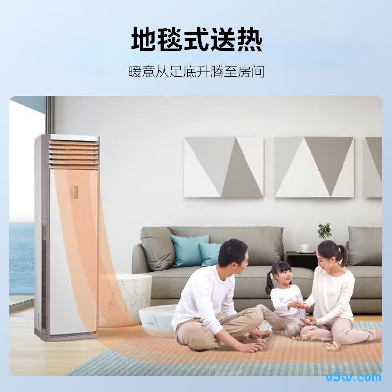美的 RFD-120LW/BSDN8Y-PA401(1)A 5匹空调图片
