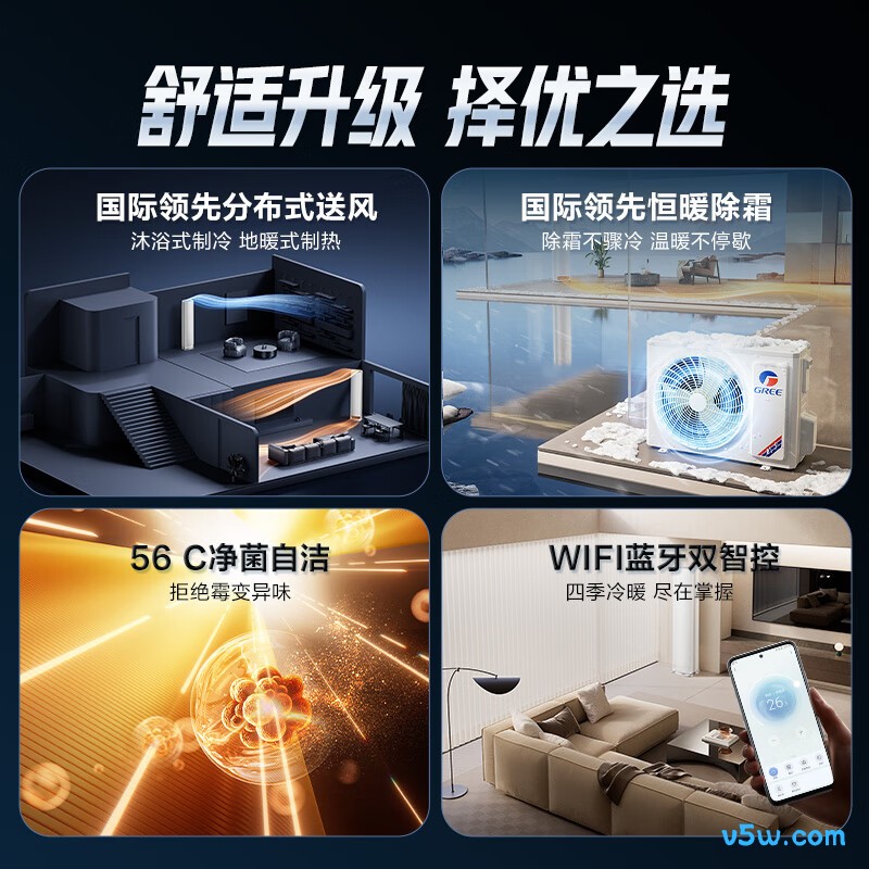 格力 KFR-50LW/NhQa1BG 2匹空调图片
