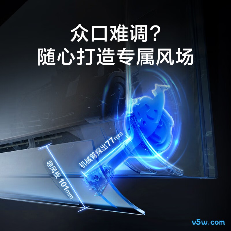 海尔 KFR-35GW/W500-1 1.5匹空调图片