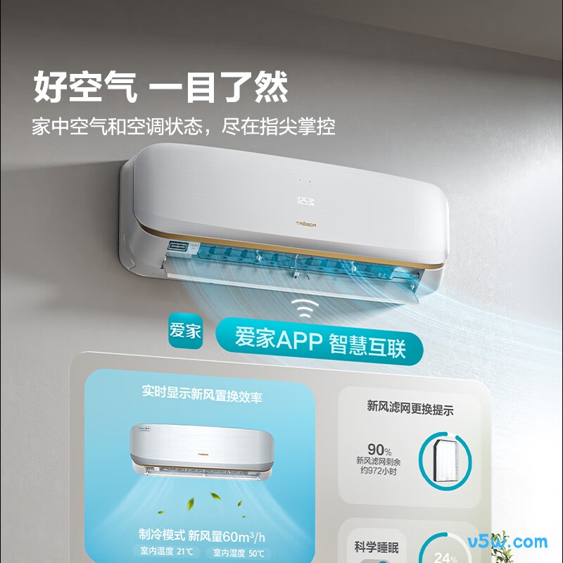 海信 KFR-35GW/C320V-X1 大1.5匹空调图片