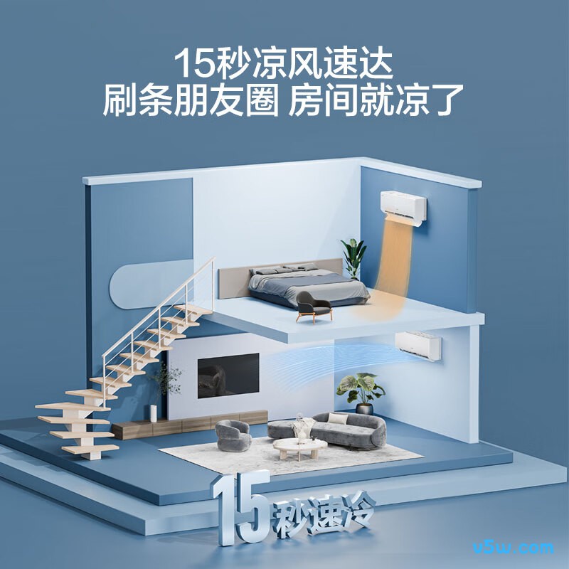 海尔 KFR-35GW/E1-1Plus 1.5匹空调图片
