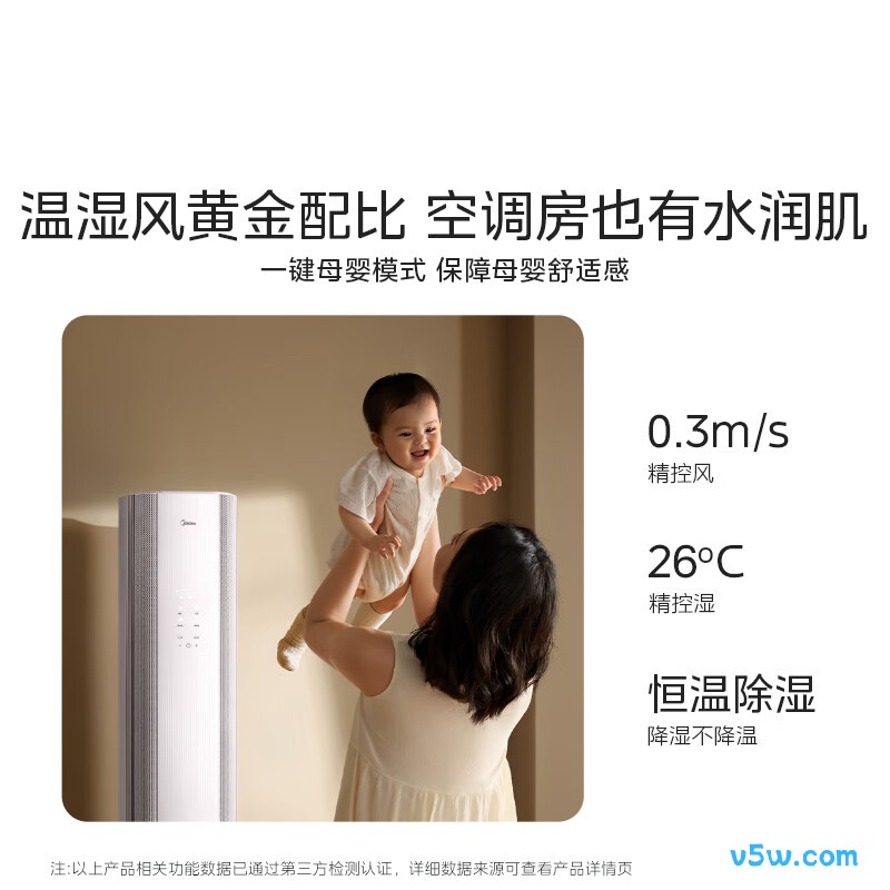 美的 KFR-72LW/N8WF1 3匹空调图片