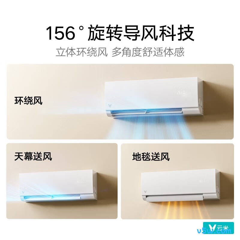 云米 KFRd-46GW/Y3PQ7-A1 2匹空调图片