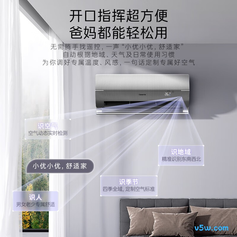 卡萨帝 CAS3528BAB(81)VU1 1.5匹空调图片
