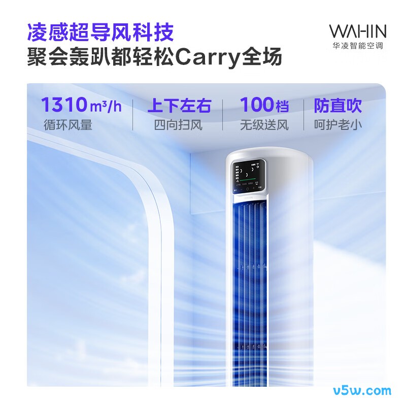 华凌 KFR-72LW/N8HL1X 3匹空调图片
