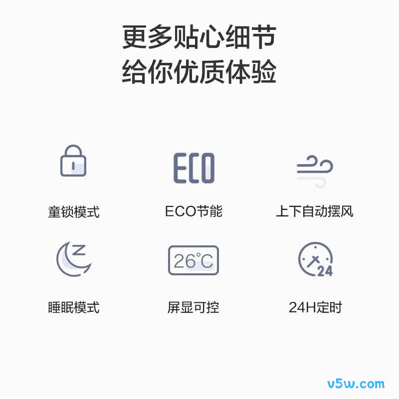 奥克斯 KFR-35GW/BpR3AQE1(B1) 1.5匹空调图片