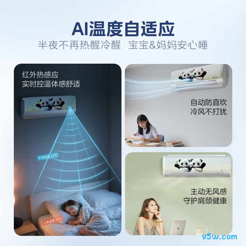 美的 KFR-26GW/ET3 大1匹空调图片
