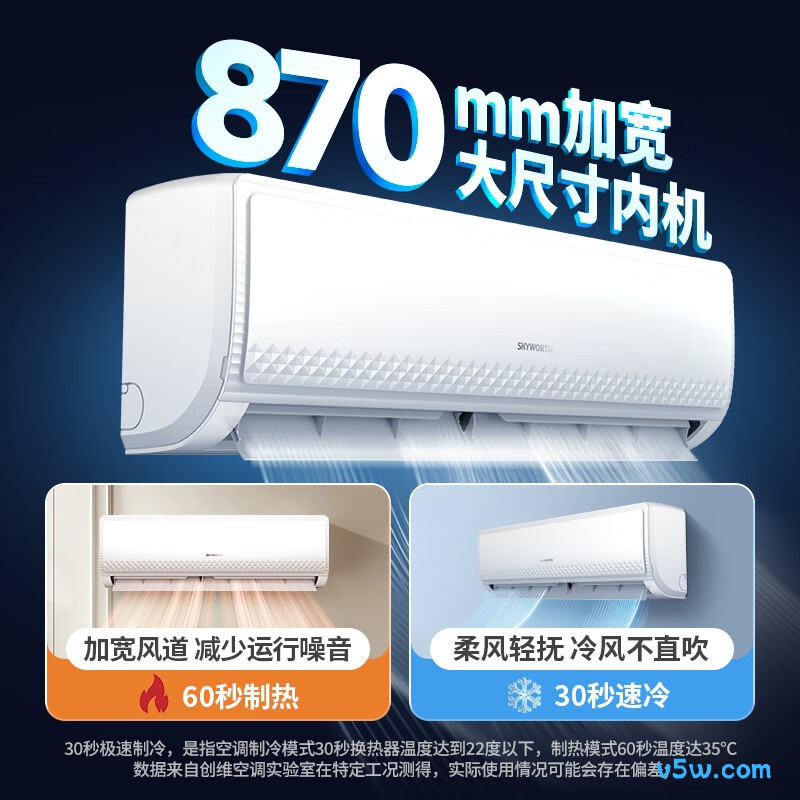 创维 KFR-26GW/V3GB1B-N1 大1匹空调图片