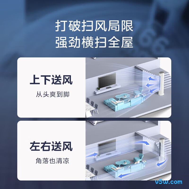 美的 KFR-72LW/N8VHC1Ⅱ 大3匹空调图片