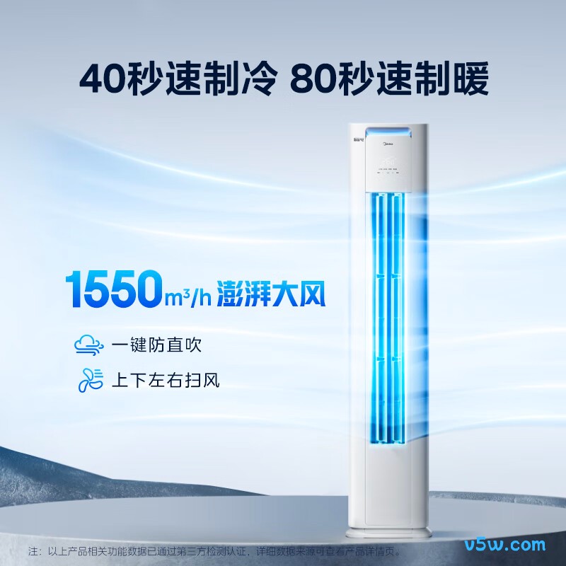美的 KFR-72LW/N8KS1-1P 大3匹空调图片