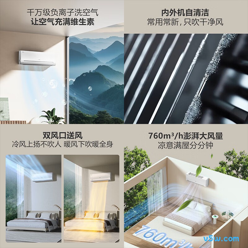 海尔 KFR-35GW/E3-1 大1.5匹空调图片