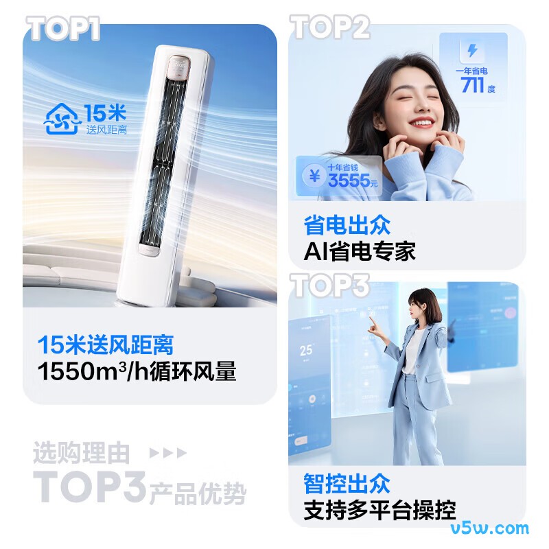 科龙 KFR-72LW/QS1-X1B 3匹空调图片