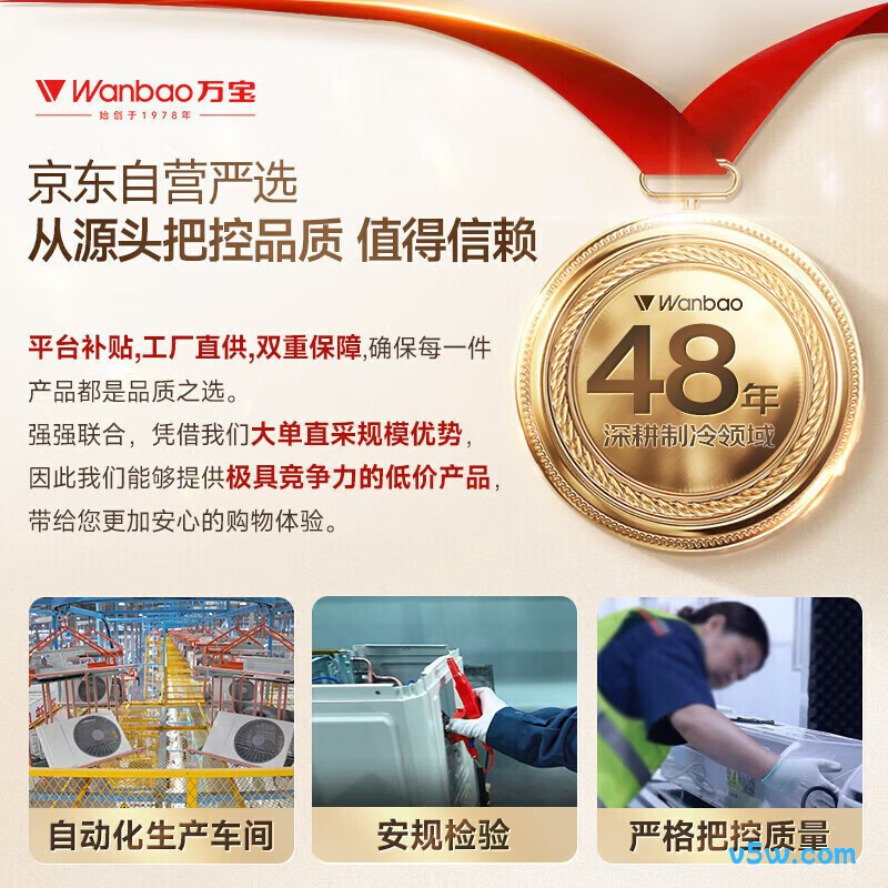 万宝 KFR-72LW/BPWB1-N1 大3匹空调图片