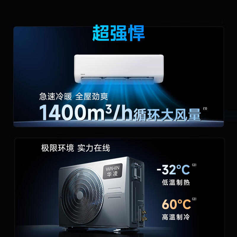 华凌 KFR-72GW/N8HA1 3匹空调图片