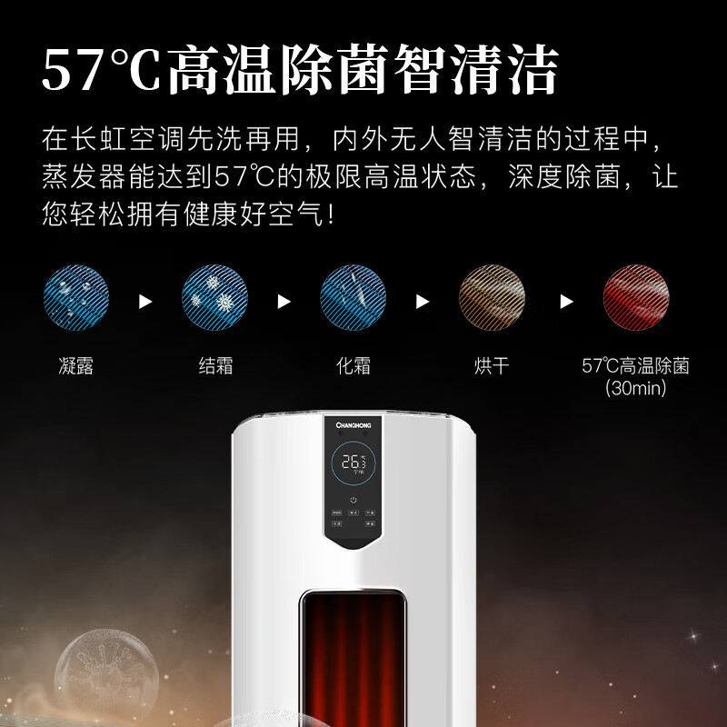 长虹 KFR-72LW/ZDFCW1+R1 大3匹空调图片