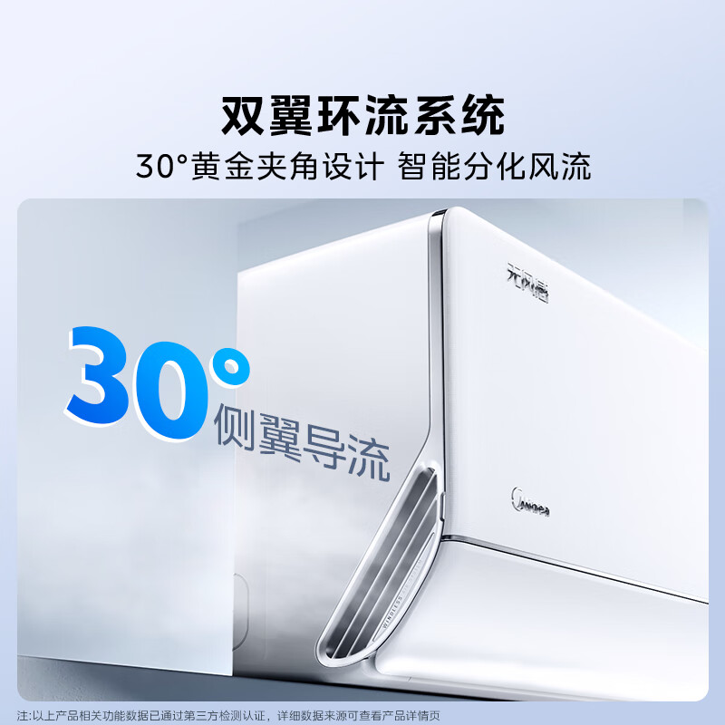 美的 KFR-35GW/N8WF1 1.5匹空调图片