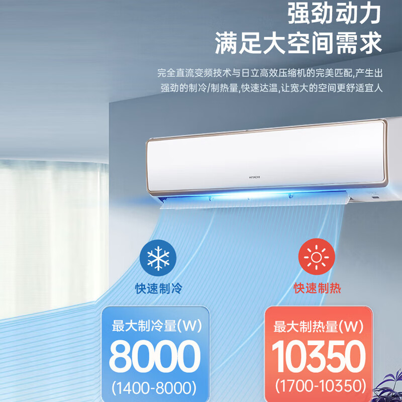 日立 KFR-72GW/BpGHAH 3匹空调图片