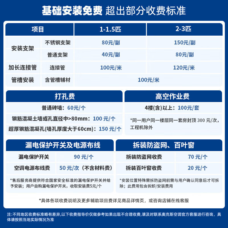 奥克斯 KFR-72LW/BpR3AFQA(B1) 3匹空调图片