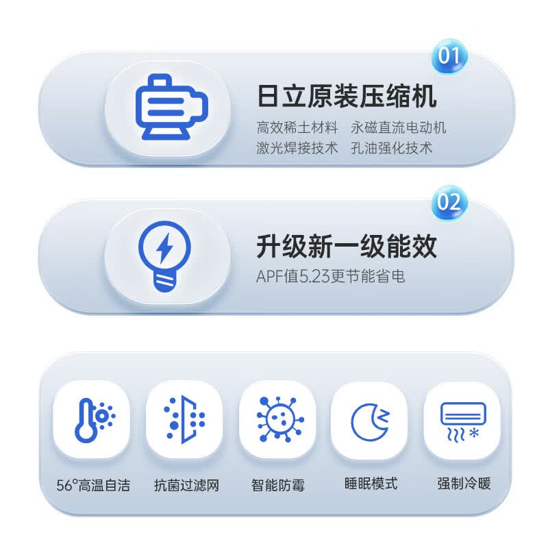 日立 KFR-26GW/BpDEC 1匹空调图片