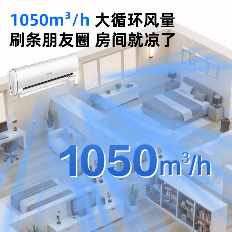 科龙 KFR-50GW/QX1-X1(1P1H) 大2匹空调图片