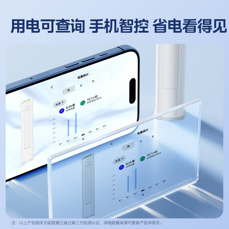 美的 KFR-72LW/N8KS1-1P 3匹空调图片