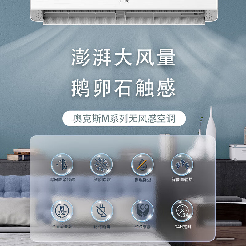 奥克斯 KFR-50GW/BpR3GAQM(B1) 2匹空调图片