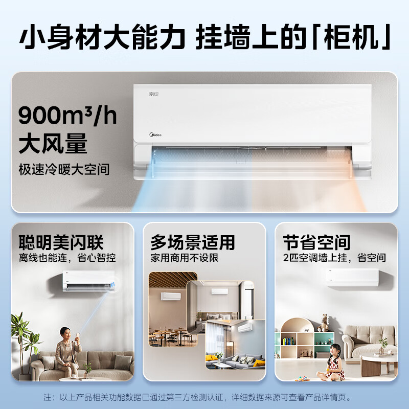 美的 KFR-50GW/MJ101-1 2匹空调图片