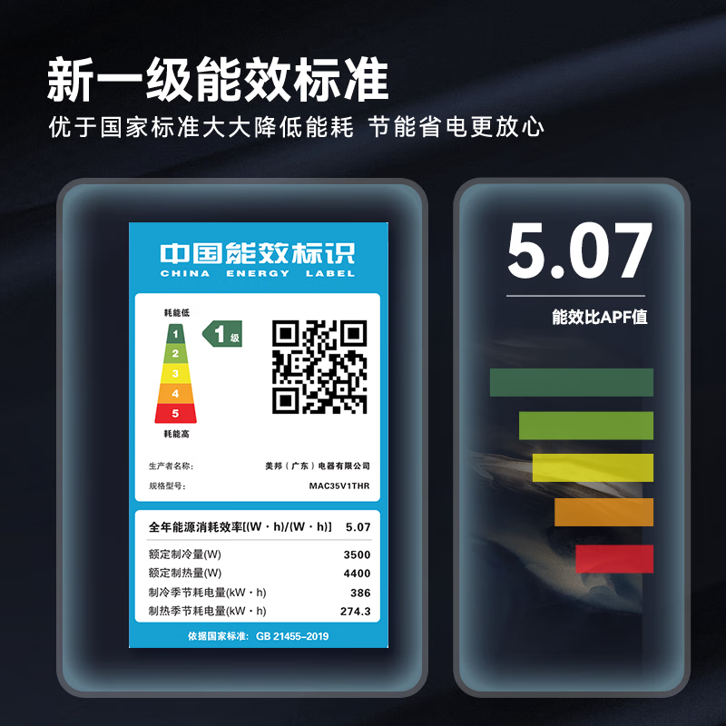 美邦 MAC35V1THR 大1.5匹空调图片