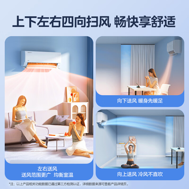美的 KFR-26GW/N8KS1-1P 大1匹空调图片