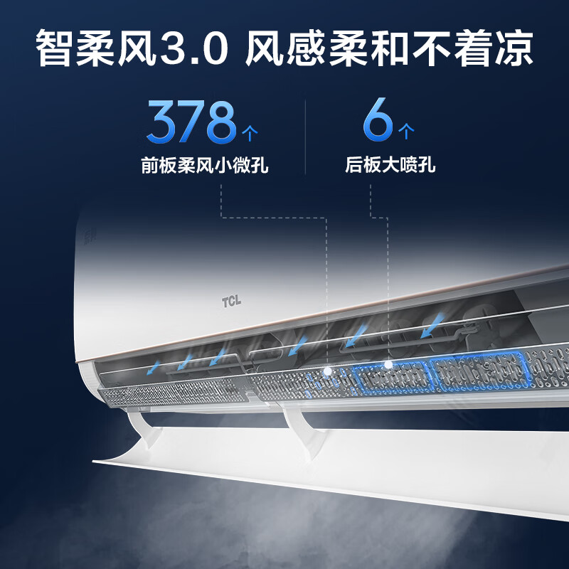 TCL KFR-35GW/JD61+B1 1.5匹空调图片